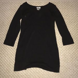 Black long sleeve dress